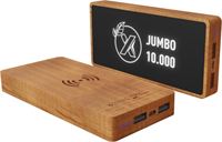POWERBANK WIRELESS LEGNO 10000 MAH